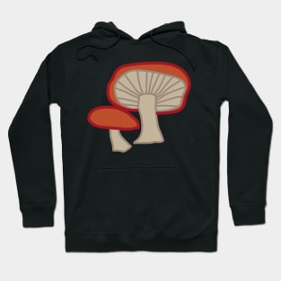 Red Mushroom Cottagecore Hoodie